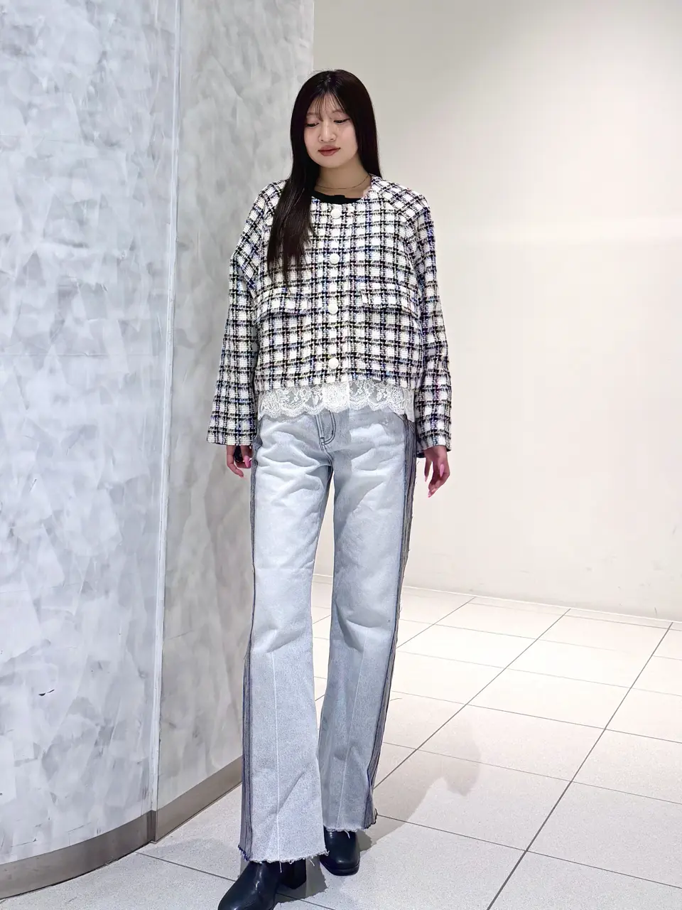 GRACE CONTINENTAL momo コーディネート画像