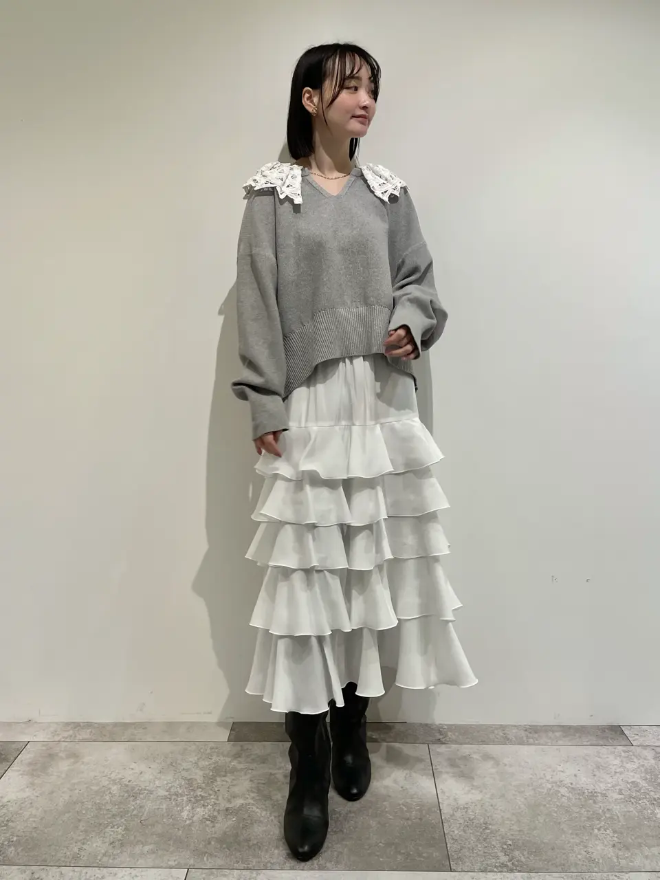 GRACE CONTINENTAL Nakatsu.m コーディネート画像