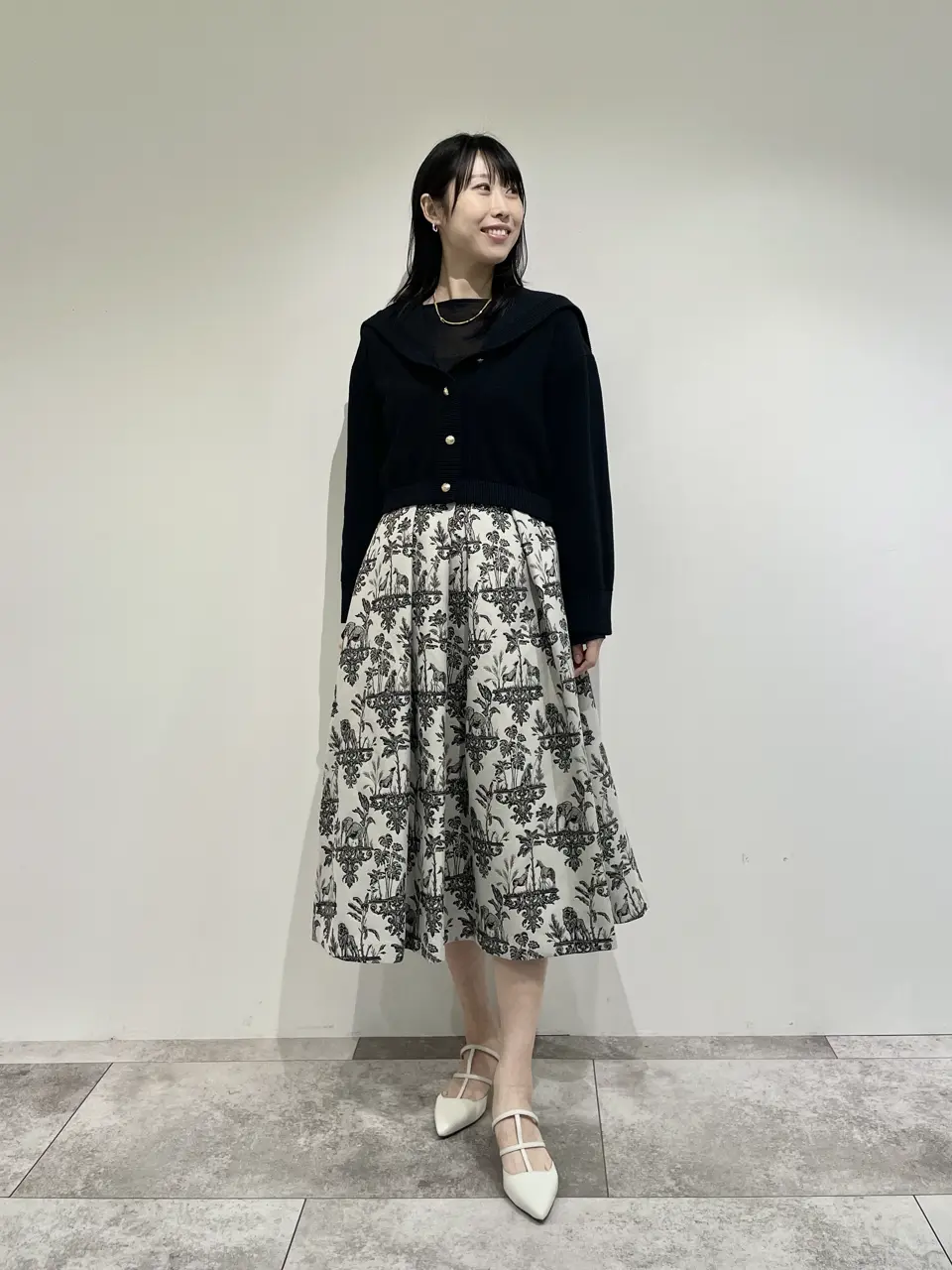  端場　わかな コーディネート画像