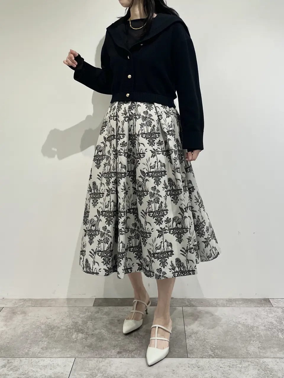 GRACE CONTINENTAL 端場　わかな コーディネート画像