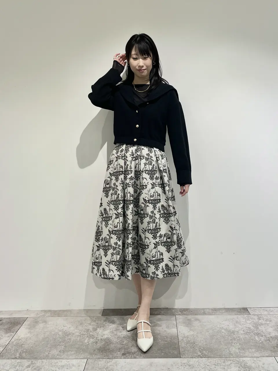 GRACE CONTINENTAL 端場　わかな コーディネート画像