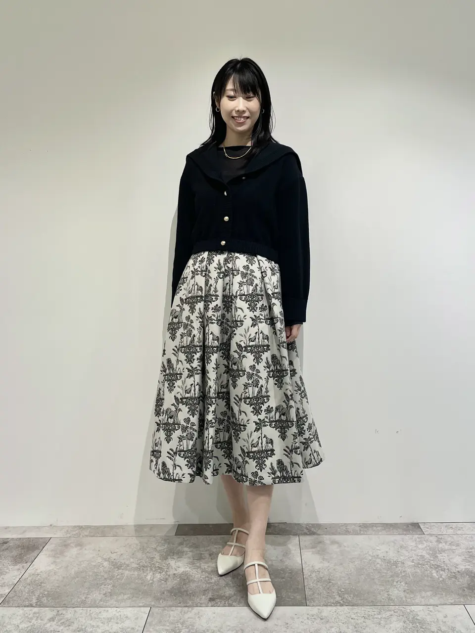 GRACE CONTINENTAL 端場　わかな コーディネート画像