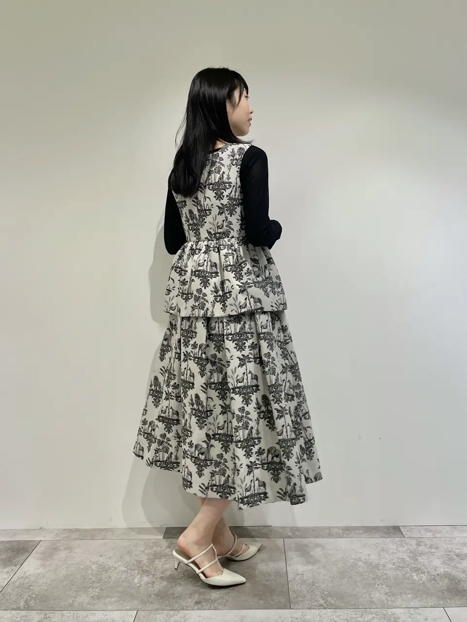 GRACE CONTINENTAL 端場　わかな コーディネート画像