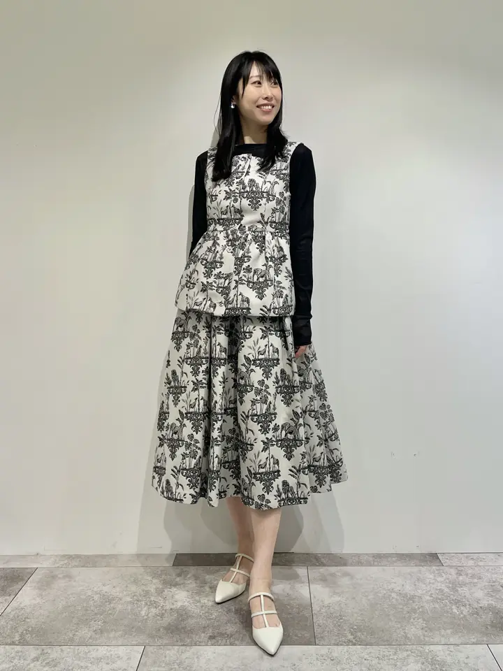 GRACE CONTINENTAL 端場　わかな コーディネート画像