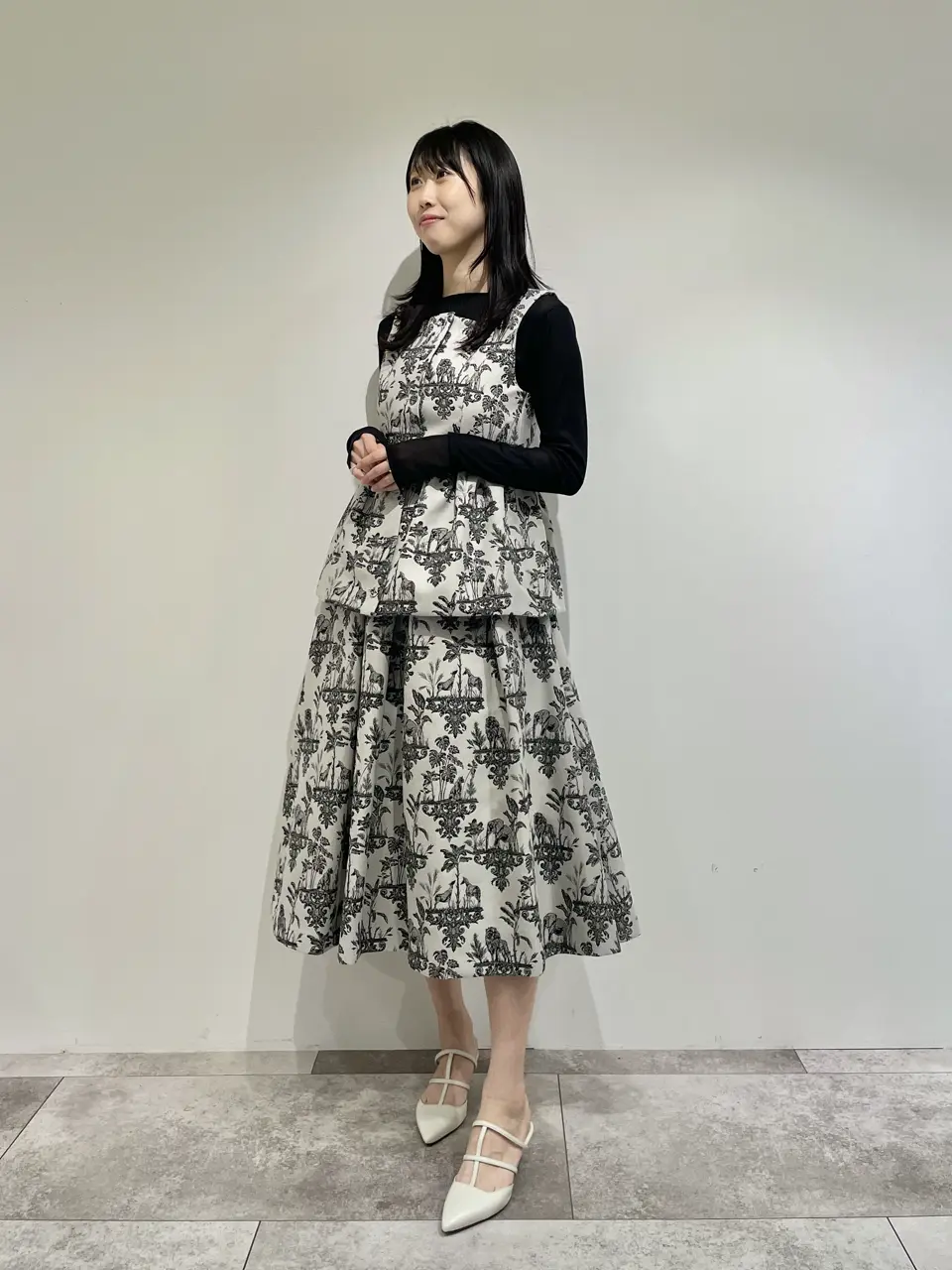 GRACE CONTINENTAL 端場　わかな コーディネート画像