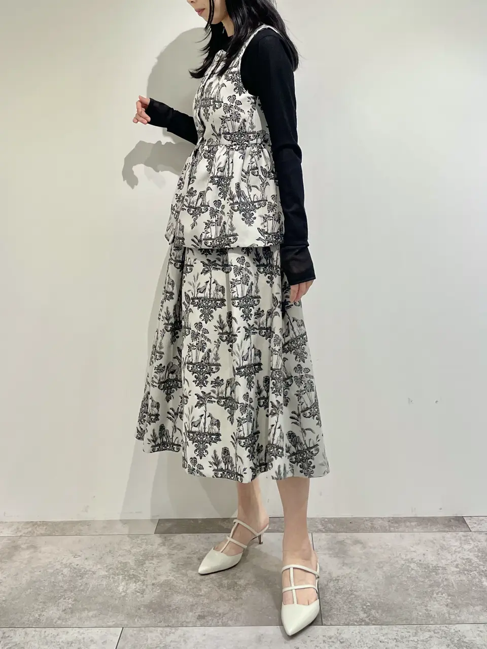 GRACE CONTINENTAL 端場　わかな コーディネート画像