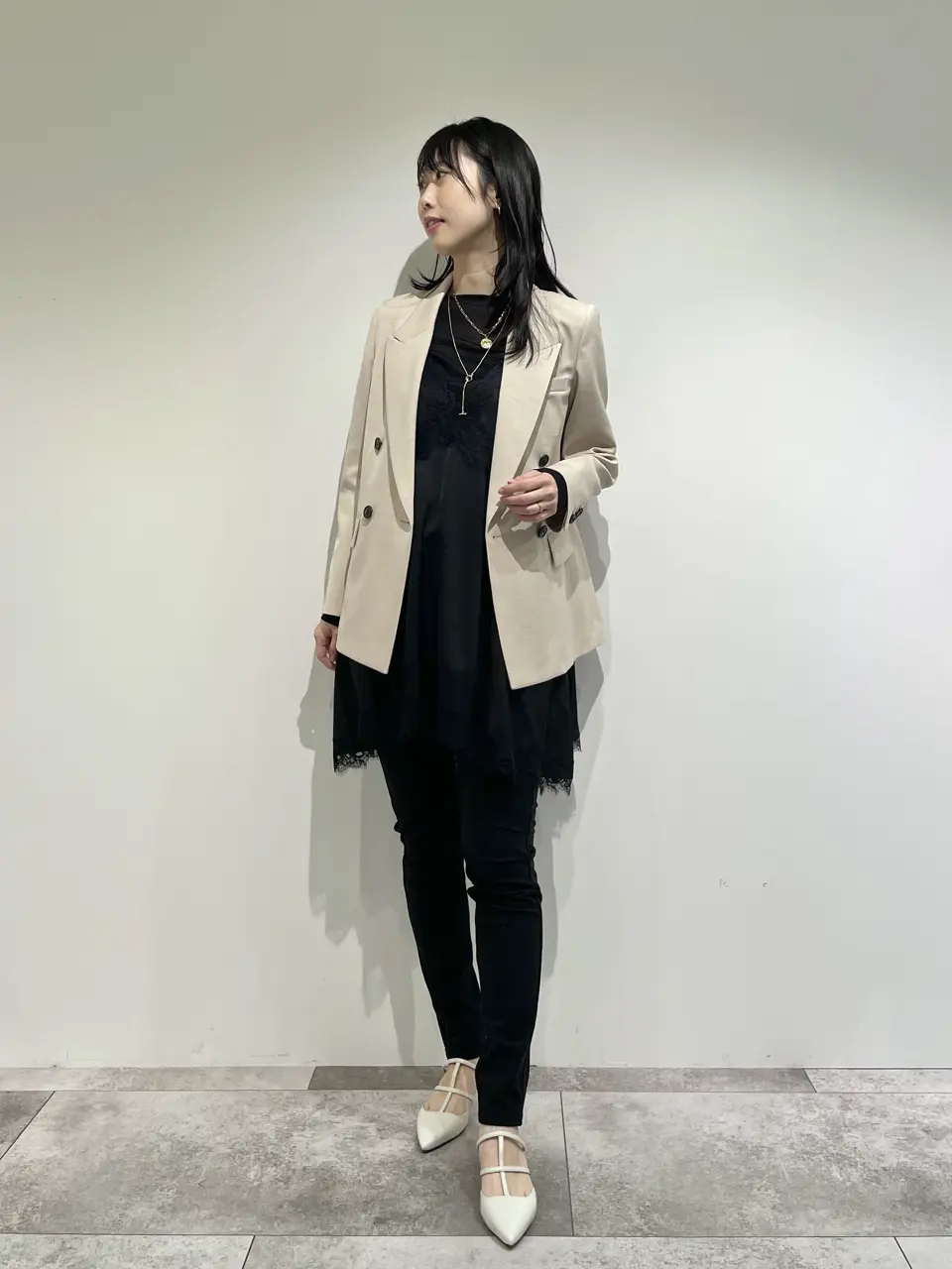  端場　わかな コーディネート画像