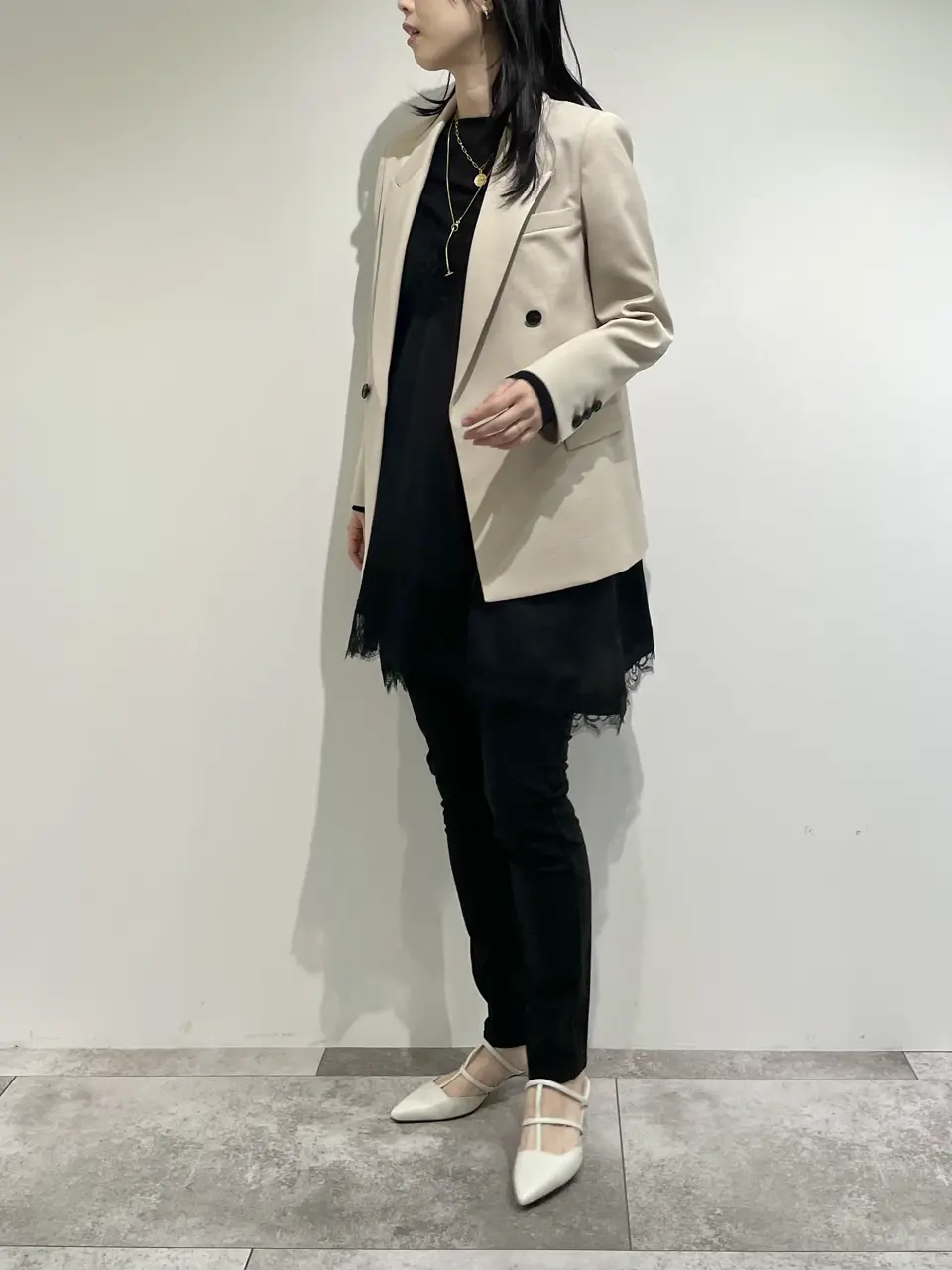 GRACE CONTINENTAL 端場　わかな コーディネート画像