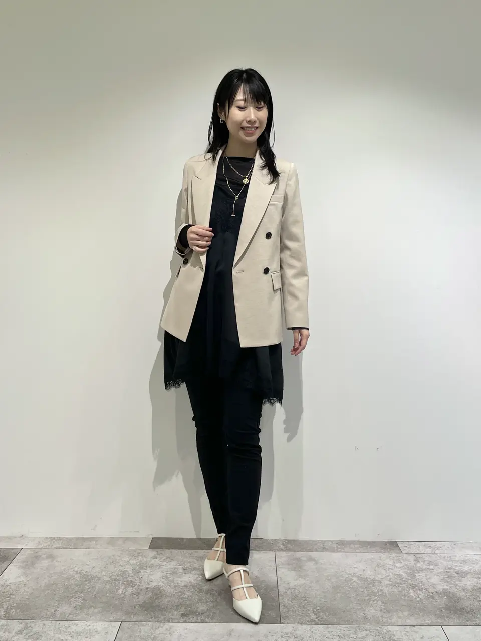 GRACE CONTINENTAL 端場　わかな コーディネート画像