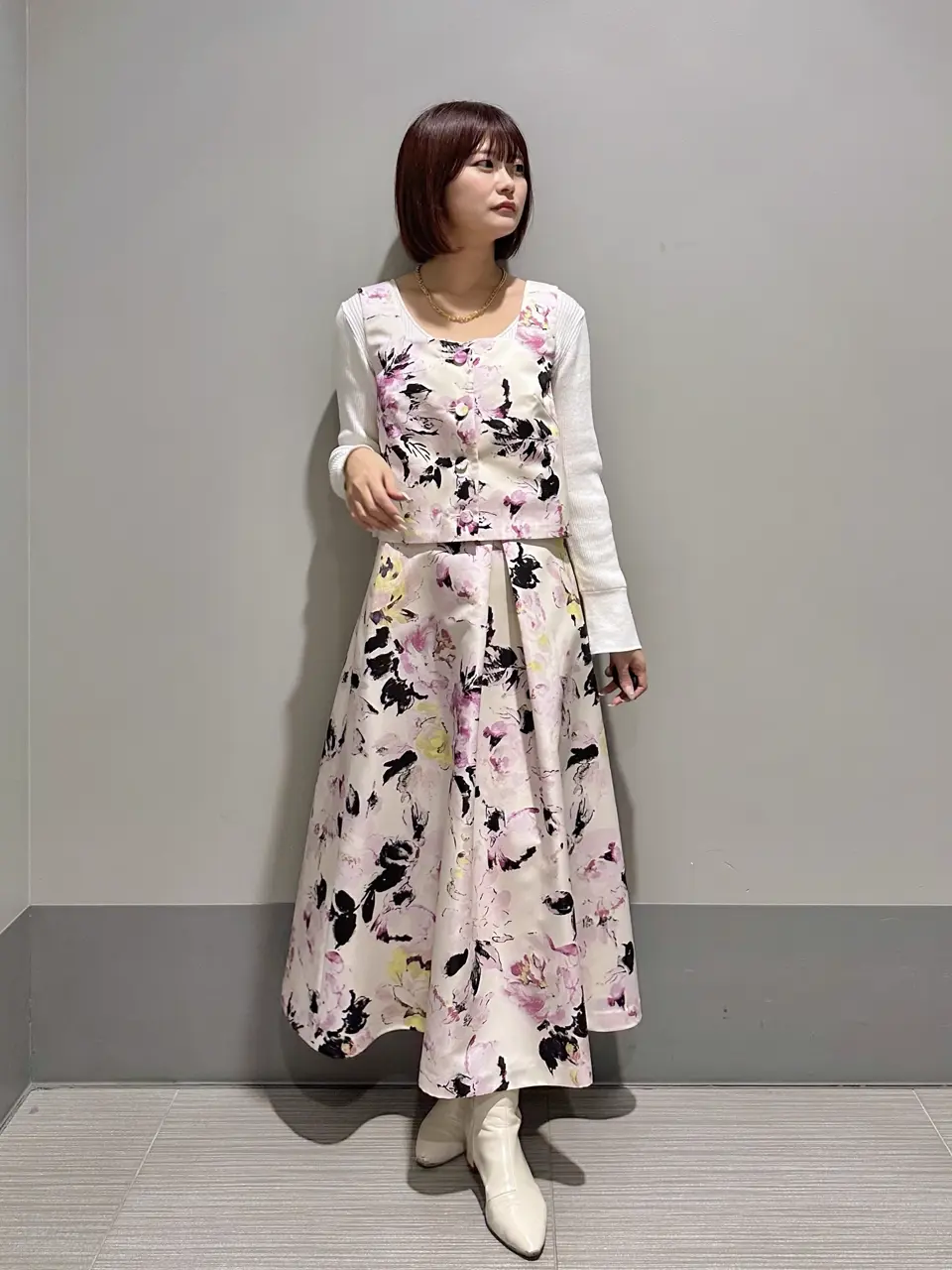 GRACE CONTINENTAL MORITA AI コーディネート画像