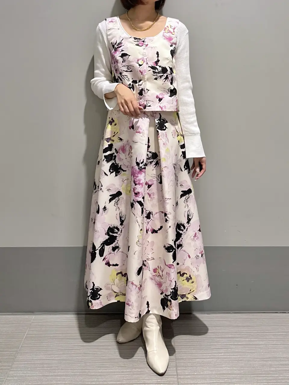 GRACE CONTINENTAL MORITA AI コーディネート画像