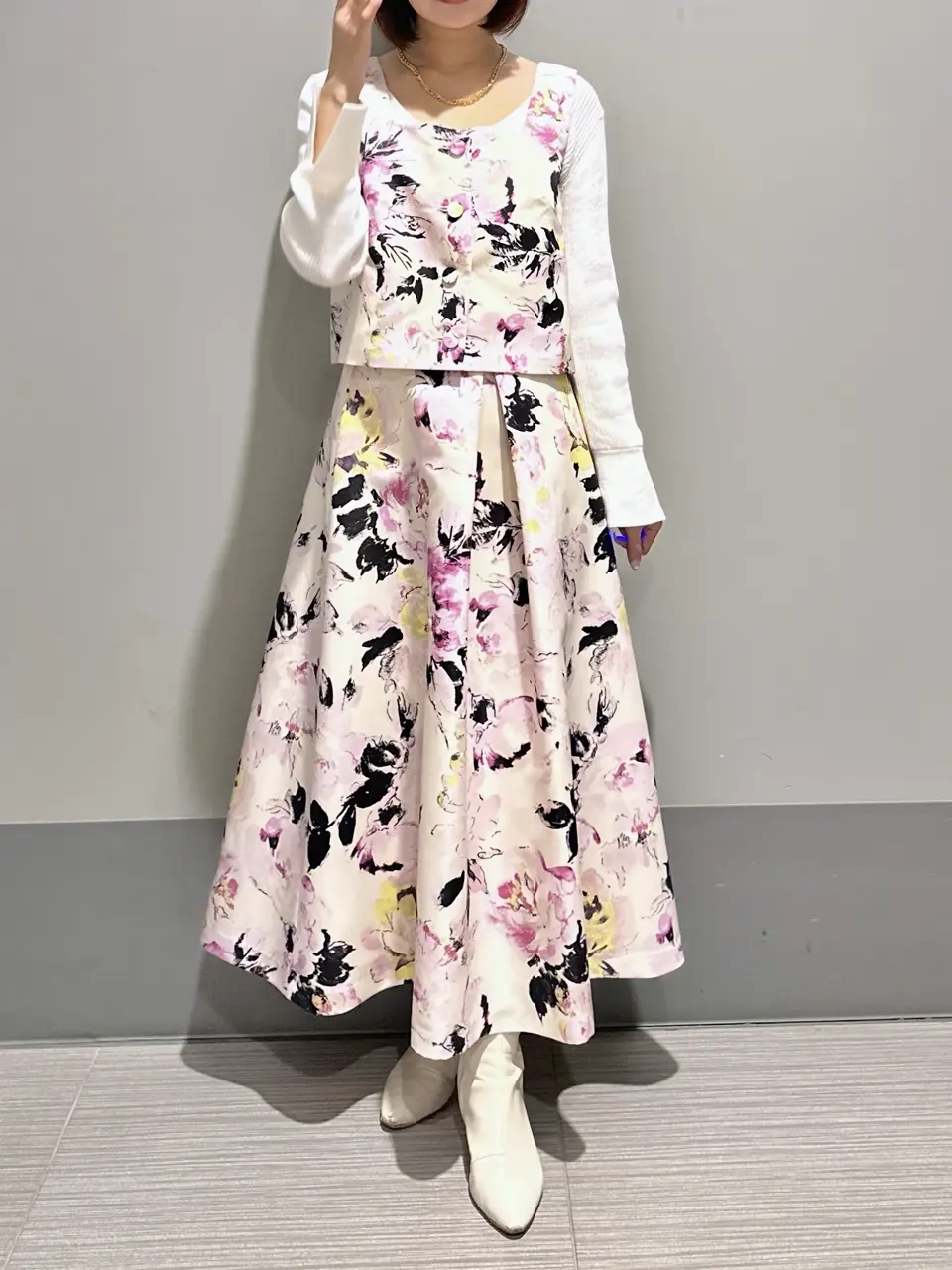 GRACE CONTINENTAL MORITA AI コーディネート画像