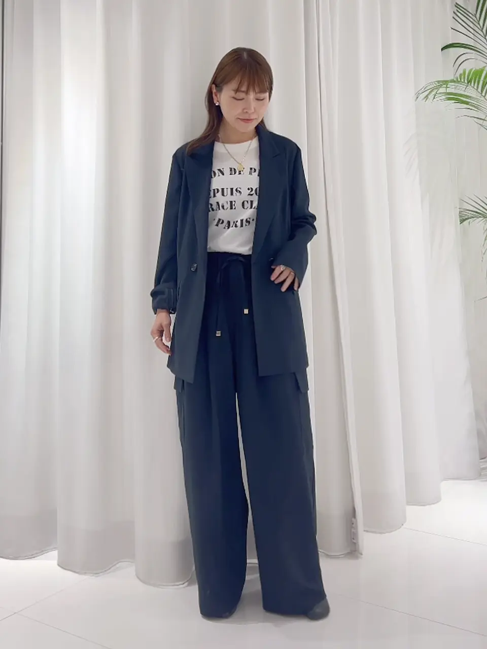  古川温子 コーディネート画像