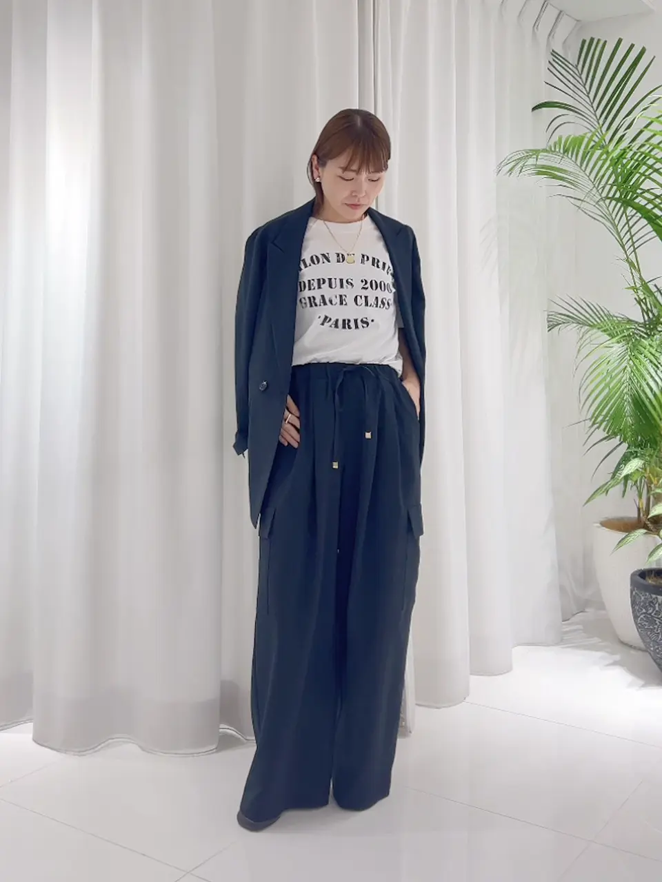 GRACE CONTINENTAL 古川温子 コーディネート画像