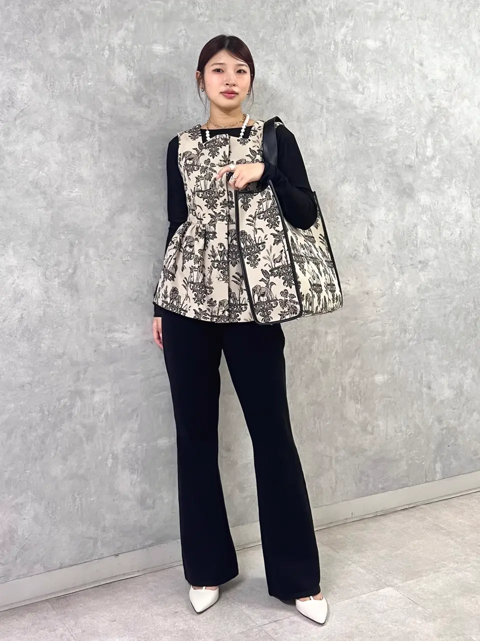 GRACE CONTINENTAL NORIA コーディネート画像