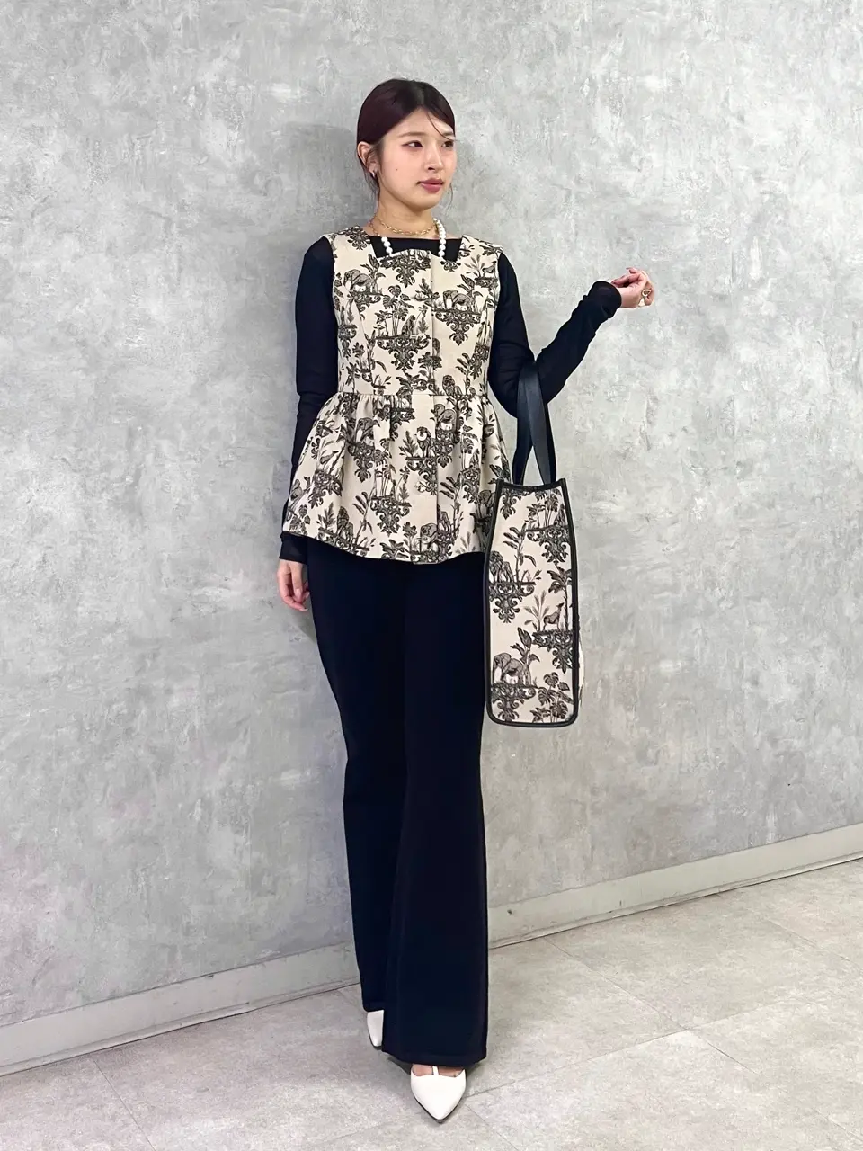 GRACE CONTINENTAL NORIA コーディネート画像