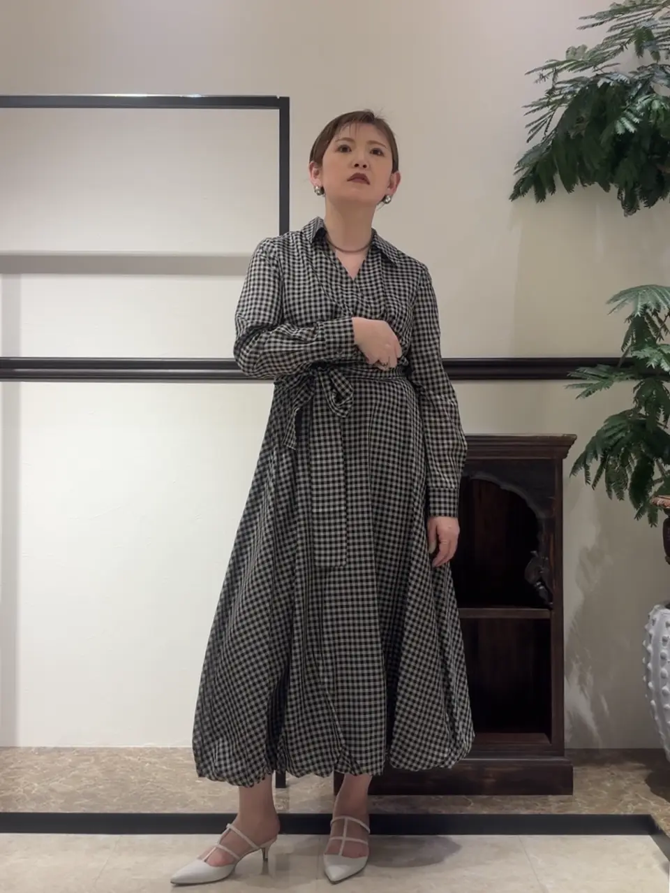 GRACE CONTINENTAL N.YURI コーディネート画像