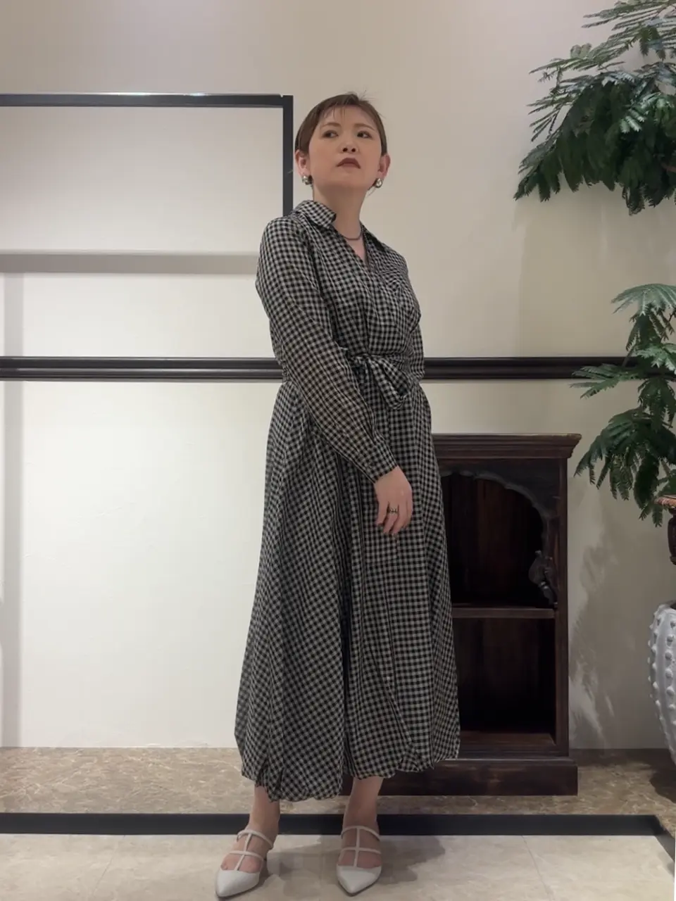 GRACE CONTINENTAL N.YURI コーディネート画像