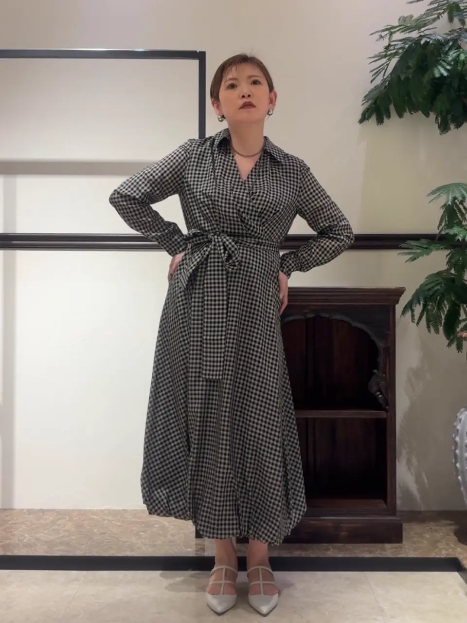 GRACE CONTINENTAL N.YURI コーディネート画像