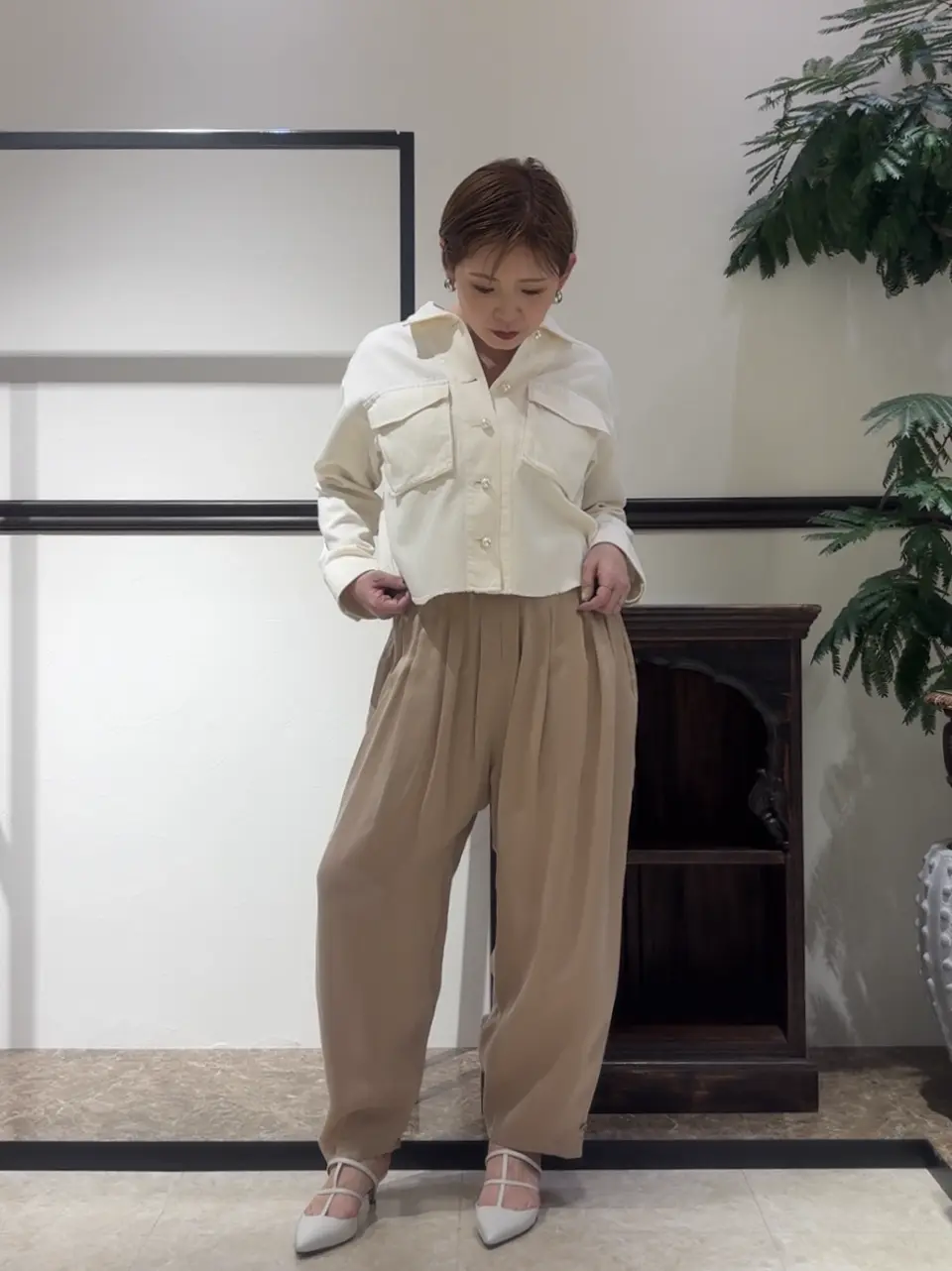 GRACE CONTINENTAL N.YURI コーディネート画像