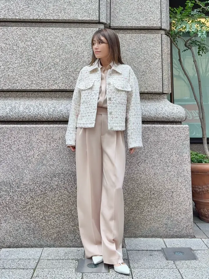 GRACE CONTINENTAL yukimi yonee コーディネート画像