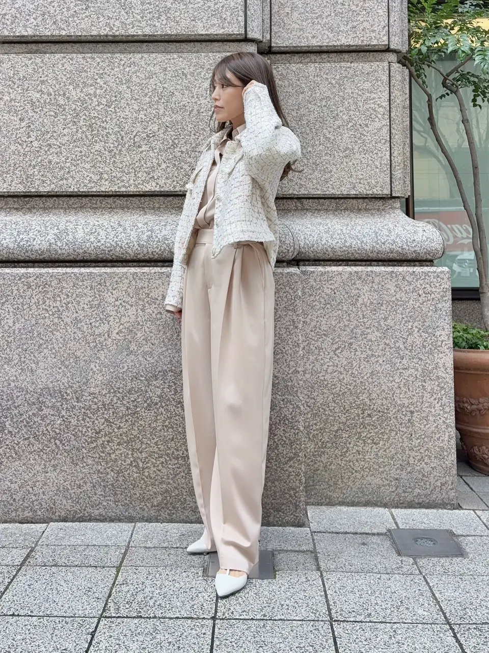 GRACE CONTINENTAL yukimi yonee コーディネート画像