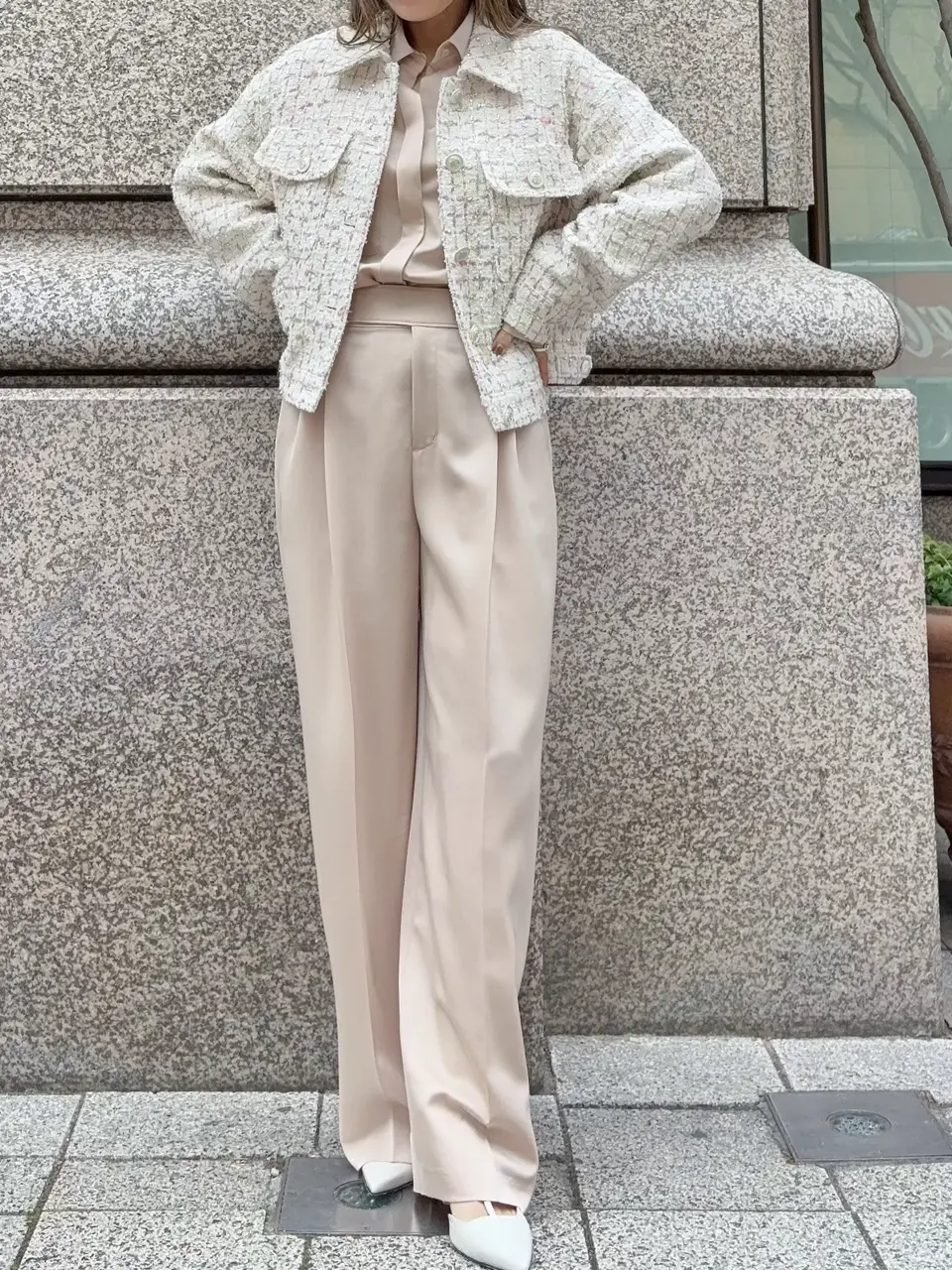 GRACE CONTINENTAL yukimi yonee コーディネート画像