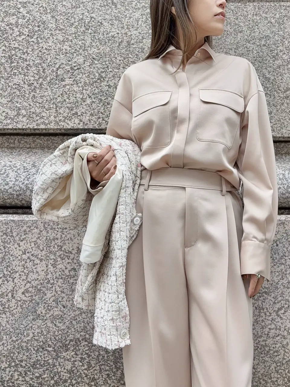 GRACE CONTINENTAL yukimi yonee コーディネート画像