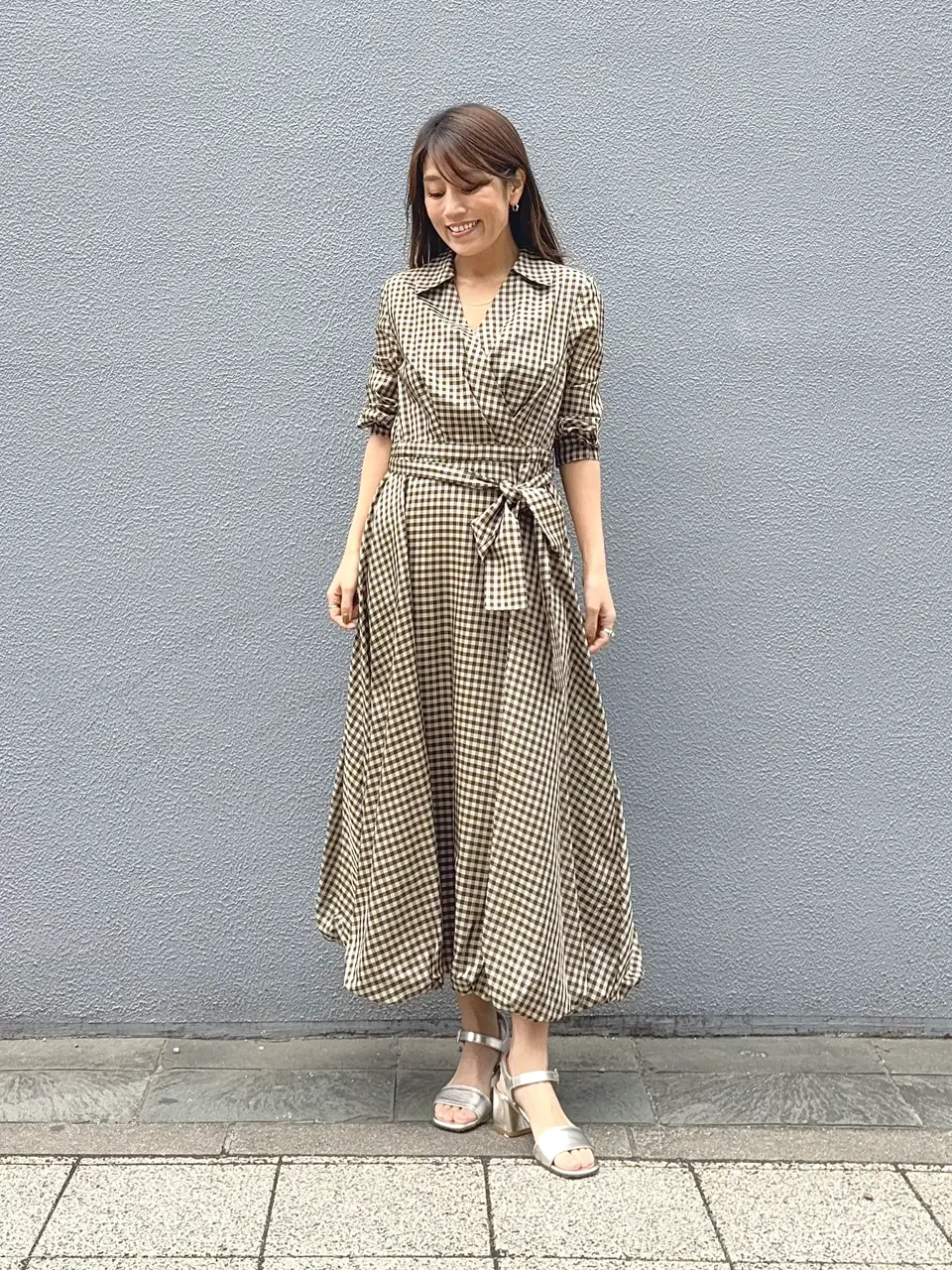 GRACE CONTINENTAL yukimi yonee コーディネート画像