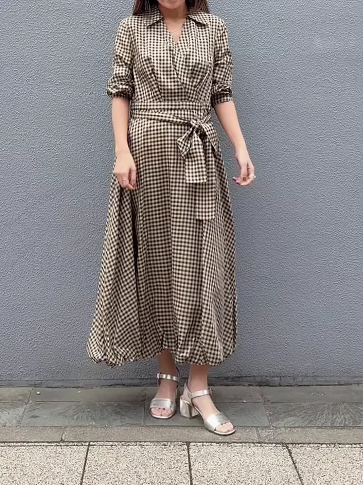 GRACE CONTINENTAL yukimi yonee コーディネート画像