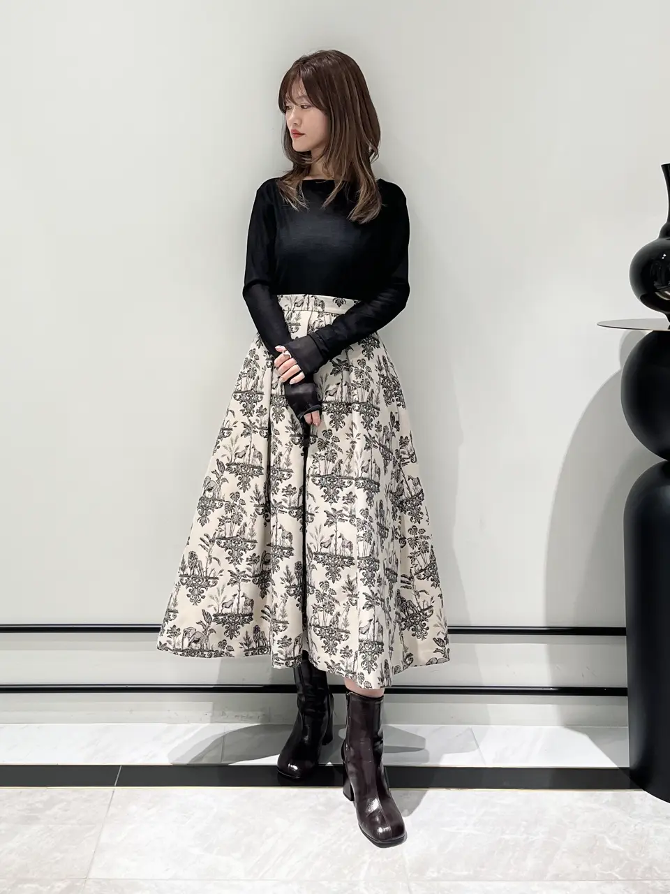 GRACE CONTINENTAL A.Kameyama コーディネート画像