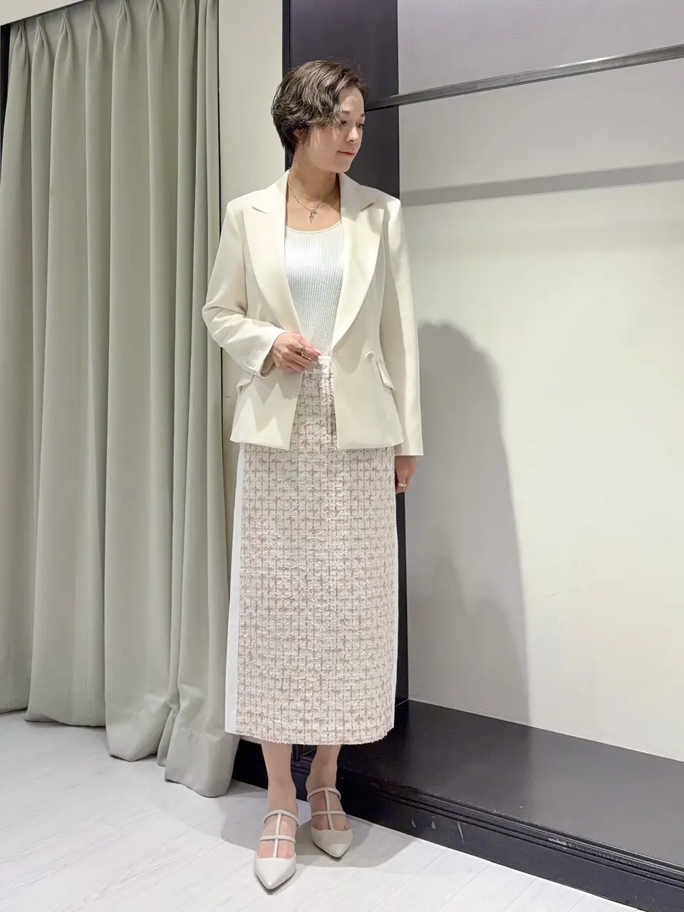  亀田 未希 コーディネート画像