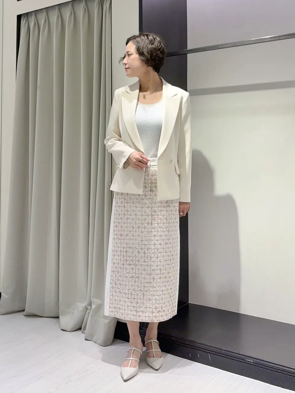 GRACE CONTINENTAL 亀田 未希 コーディネート画像