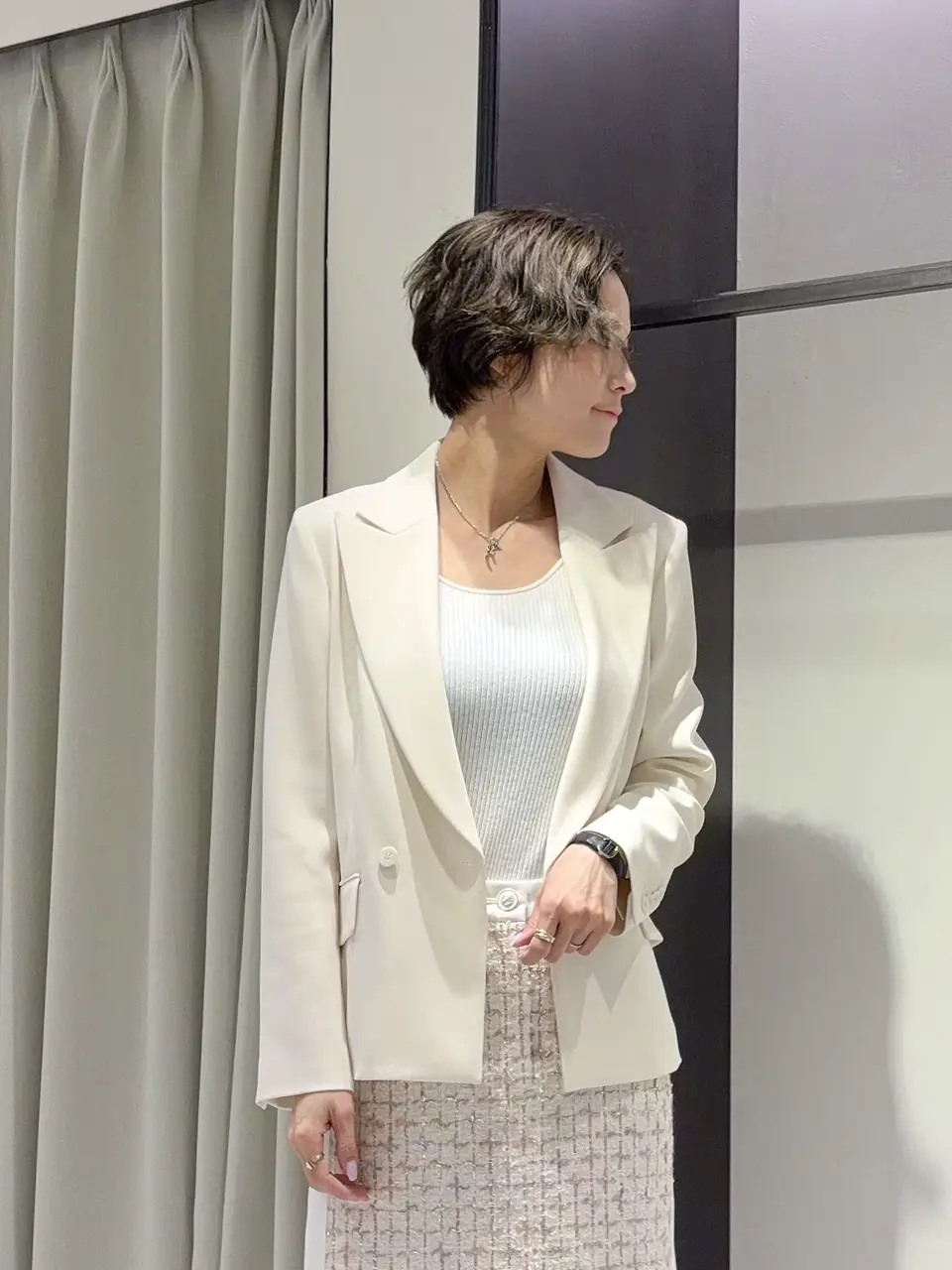 GRACE CONTINENTAL 亀田 未希 コーディネート画像