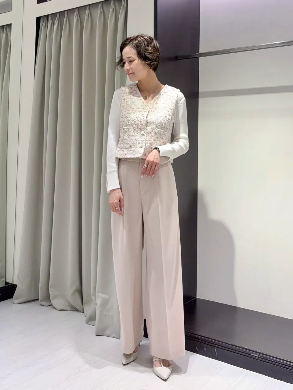 GRACE CONTINENTAL 亀田 未希 コーディネート画像