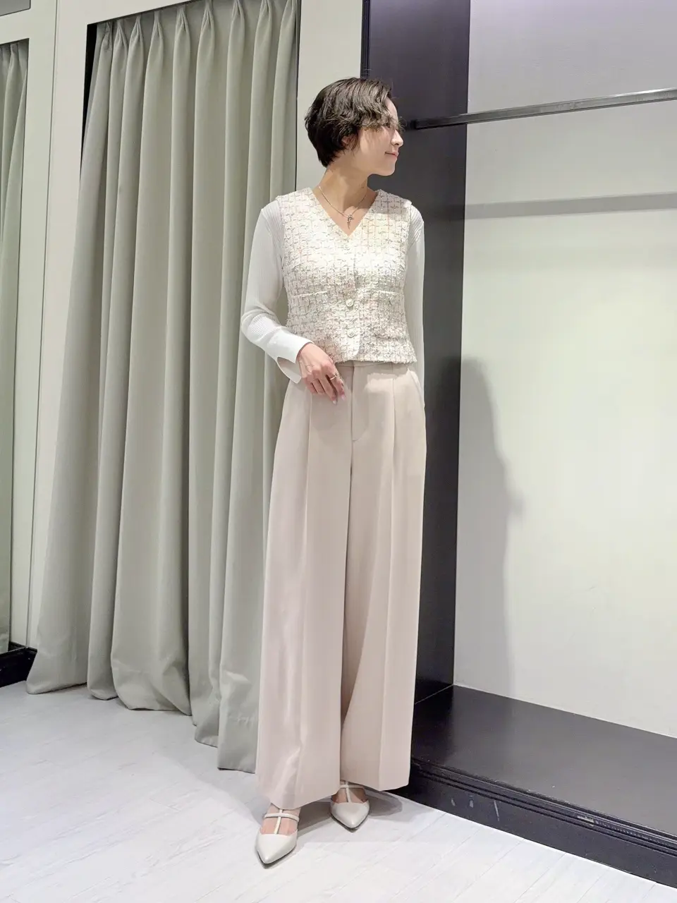 GRACE CONTINENTAL 亀田 未希 コーディネート画像