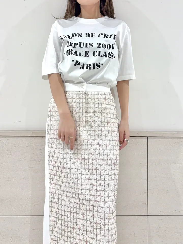 GRACE CONTINENTAL yukimi yonee コーディネート画像