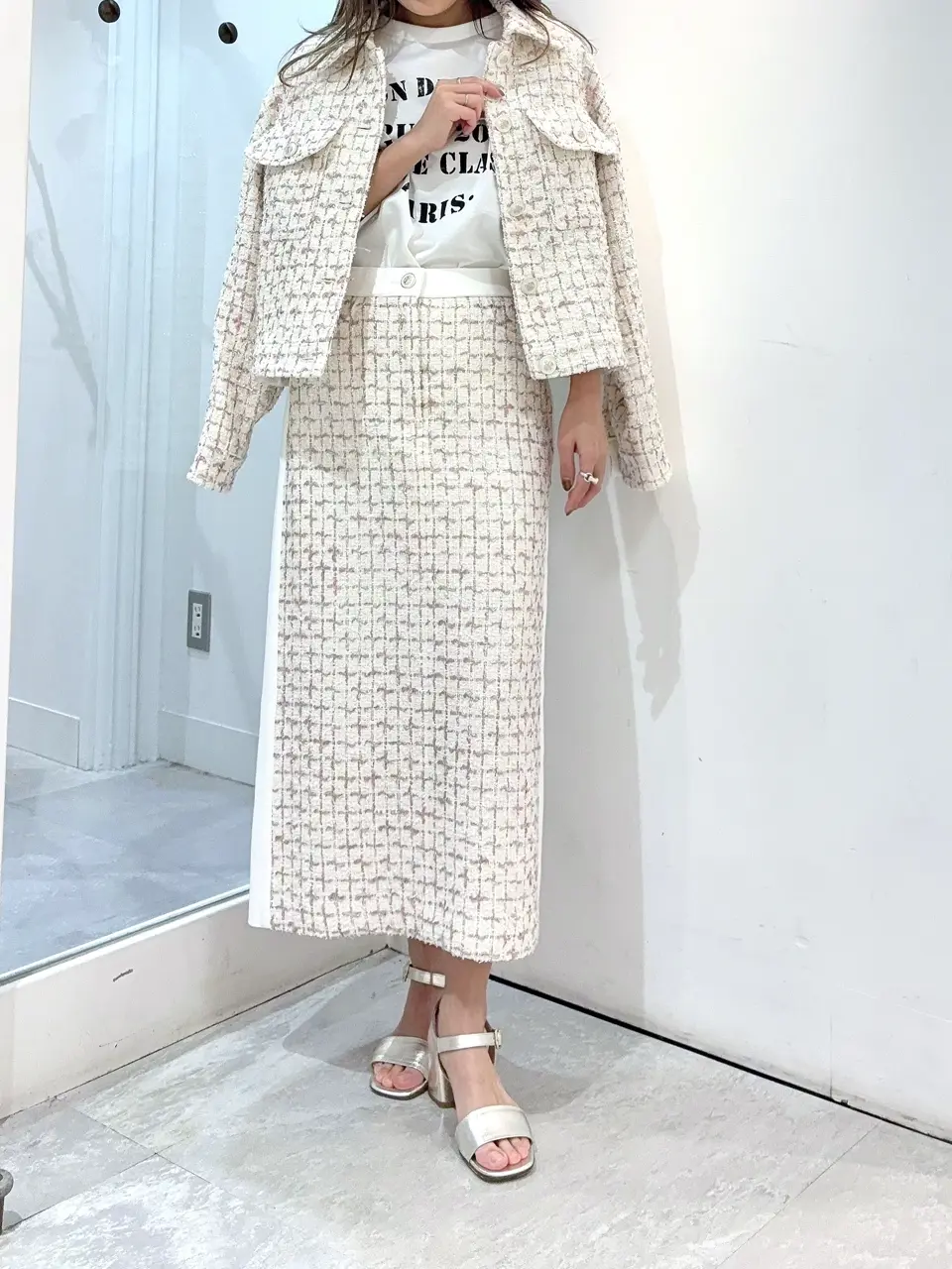 GRACE CONTINENTAL yukimi yonee コーディネート画像