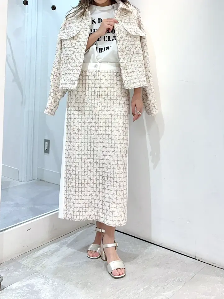 GRACE CONTINENTAL yukimi yonee コーディネート画像