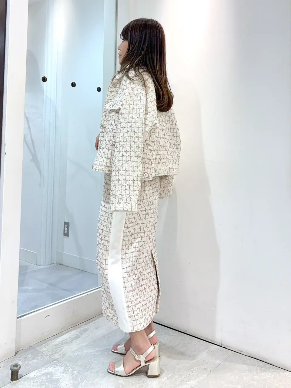 GRACE CONTINENTAL yukimi yonee コーディネート画像