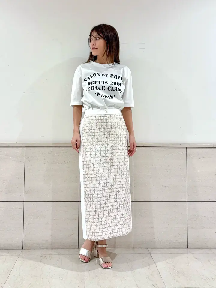 GRACE CONTINENTAL yukimi yonee コーディネート画像