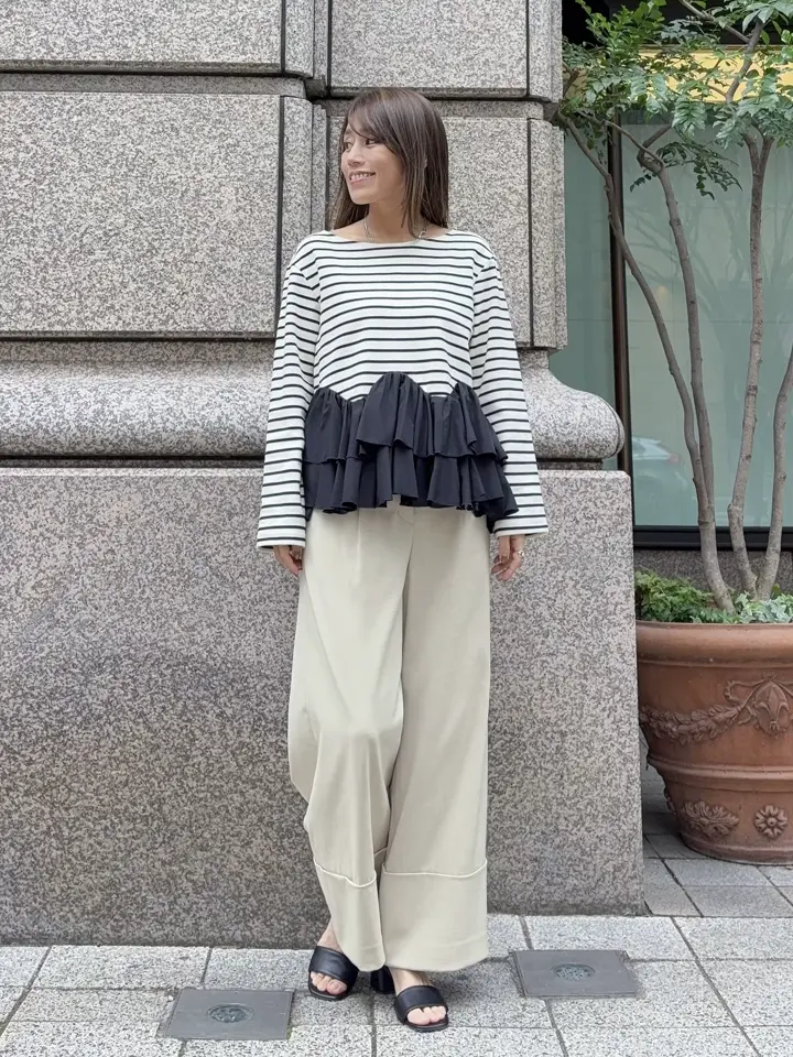 GRACE CONTINENTAL yukimi yonee コーディネート画像