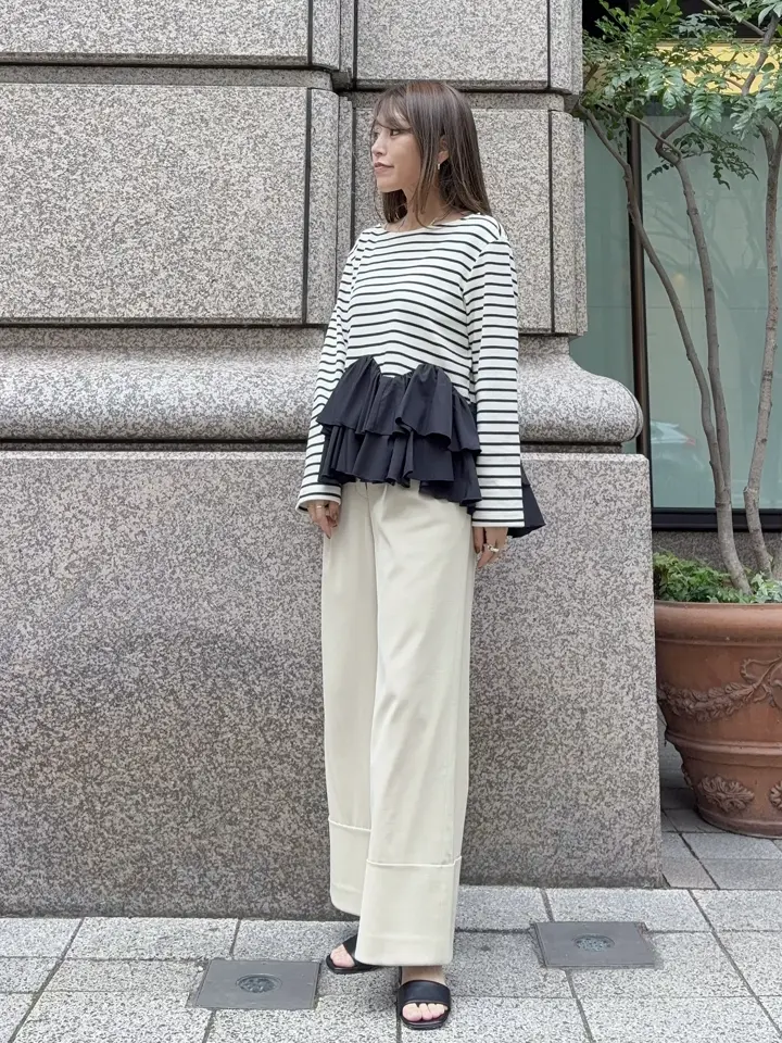 GRACE CONTINENTAL yukimi yonee コーディネート画像