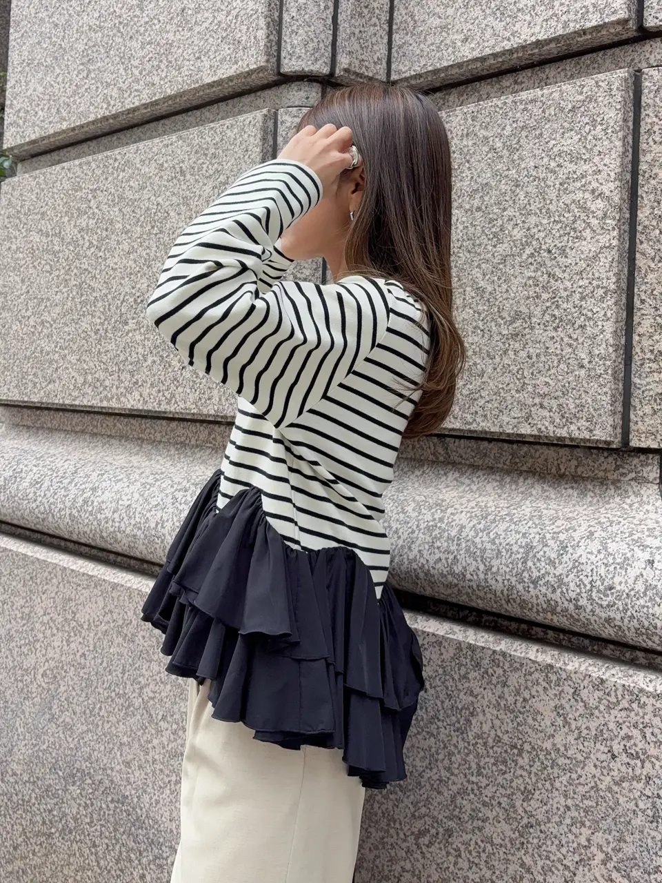 GRACE CONTINENTAL yukimi yonee コーディネート画像