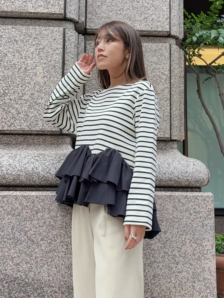 GRACE CONTINENTAL yukimi yonee コーディネート画像