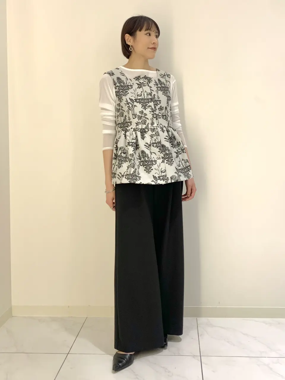  haruka iwasaki コーディネート画像