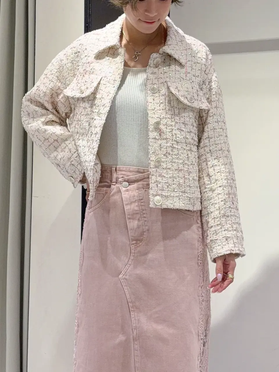 GRACE CONTINENTAL 亀田 未希 コーディネート画像