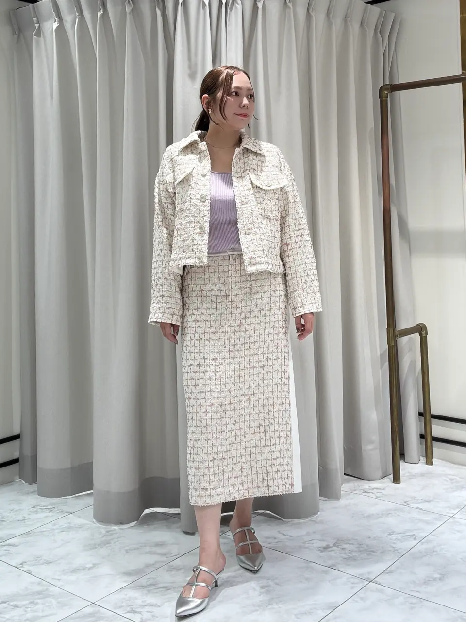 GRACE CONTINENTAL 泉　敦子 コーディネート画像