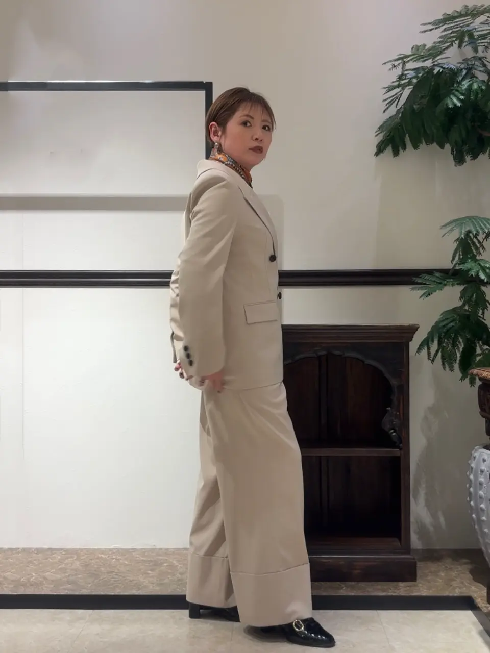 GRACE CONTINENTAL N.YURI コーディネート画像