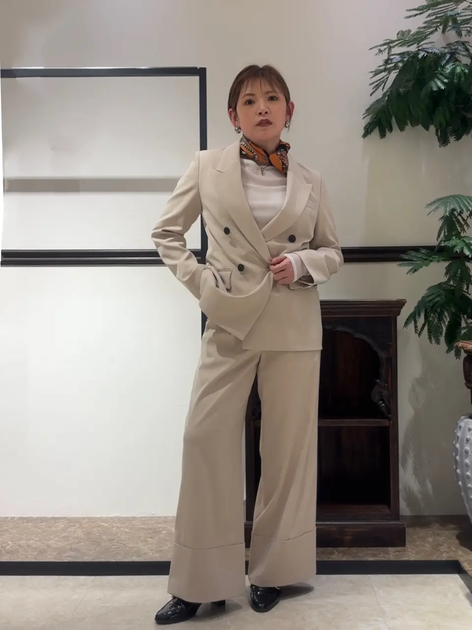 GRACE CONTINENTAL N.YURI コーディネート画像